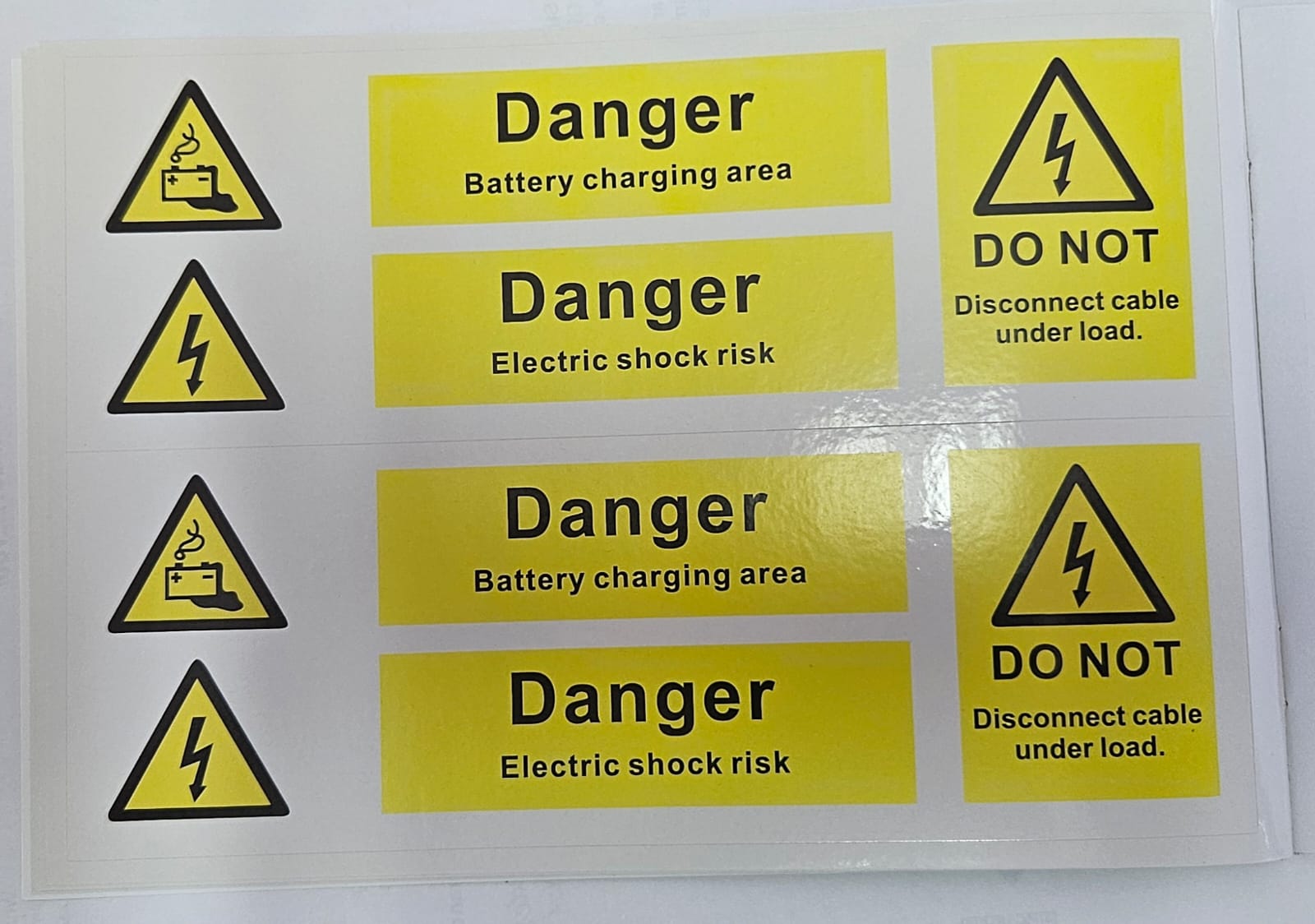 Solar Labels / Stickers