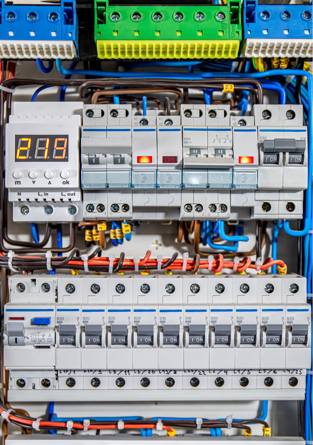 Professional electrician