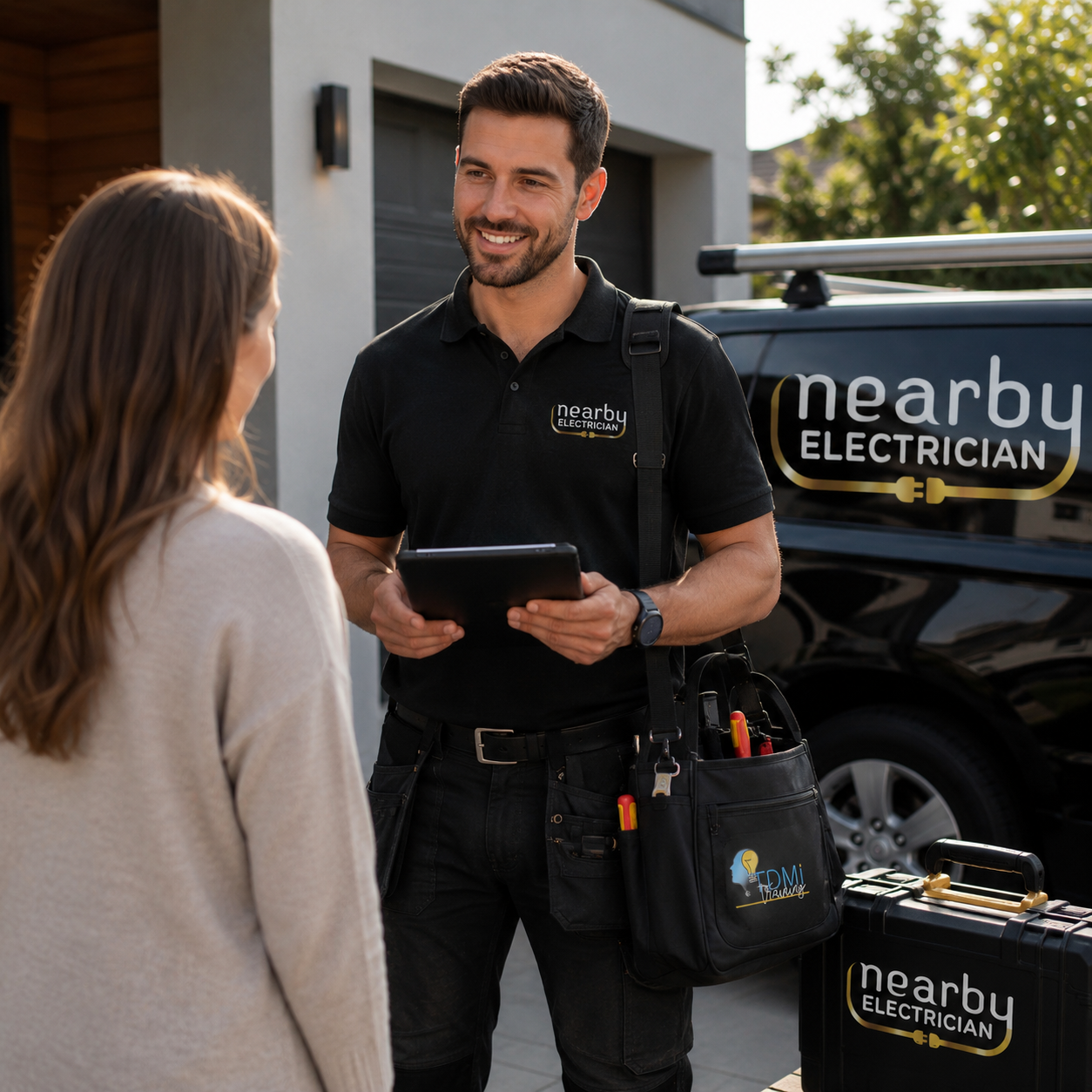 A family enjoying a safe, professionally serviced home