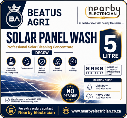 Solar Panel Wash